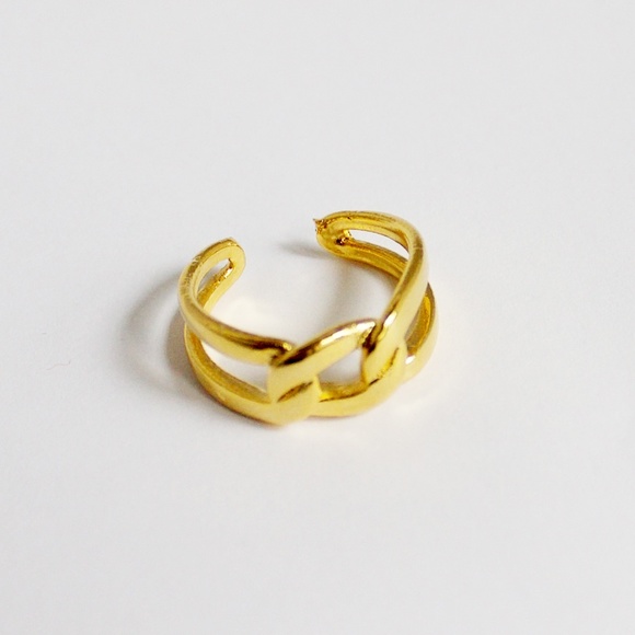 Love knot Ring 24K Plated - Picture 4 of 11